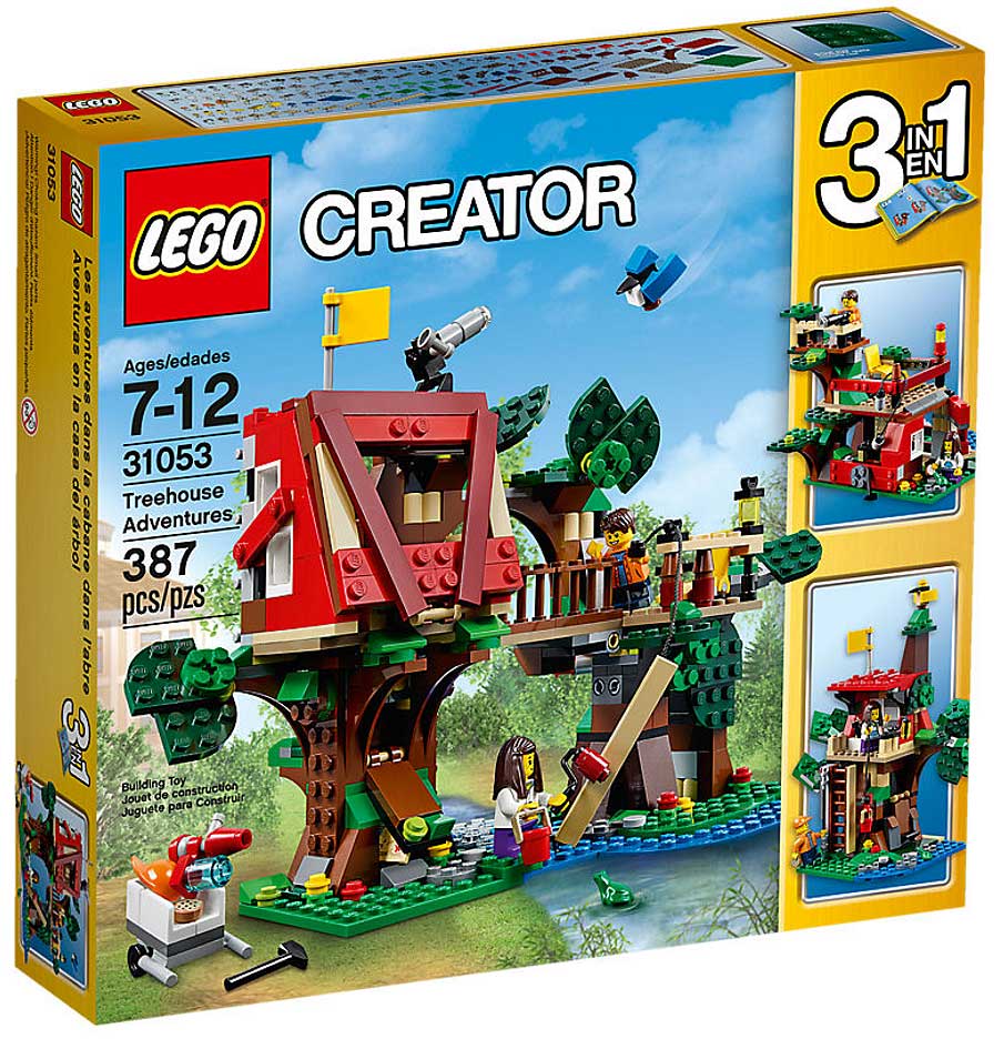 LEGO® Creator Kocke 3u1 Kućica na drvetu LE31053