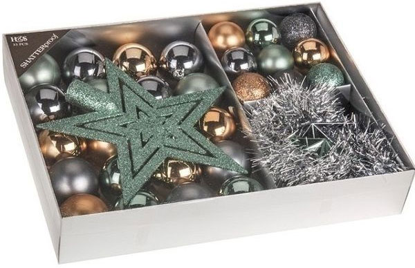 Komplet Ukrasa Za Jelku - Multicolor