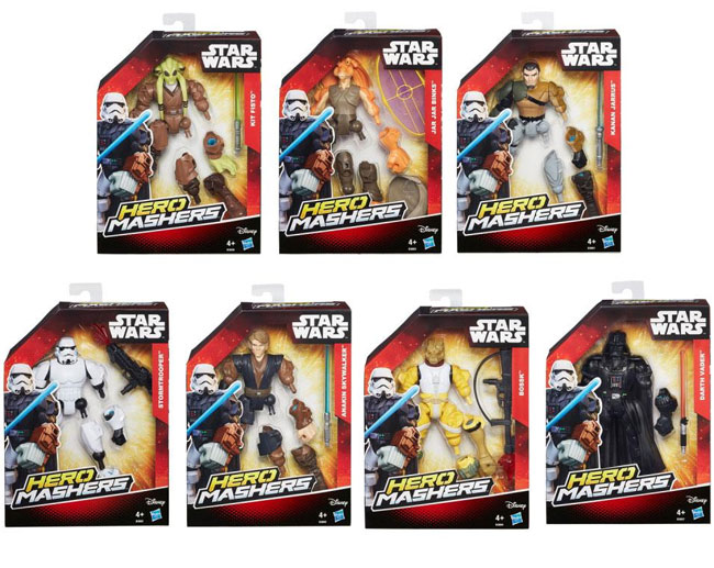 Star Wars Figura Super Hero Mashers B3656 Assorted
