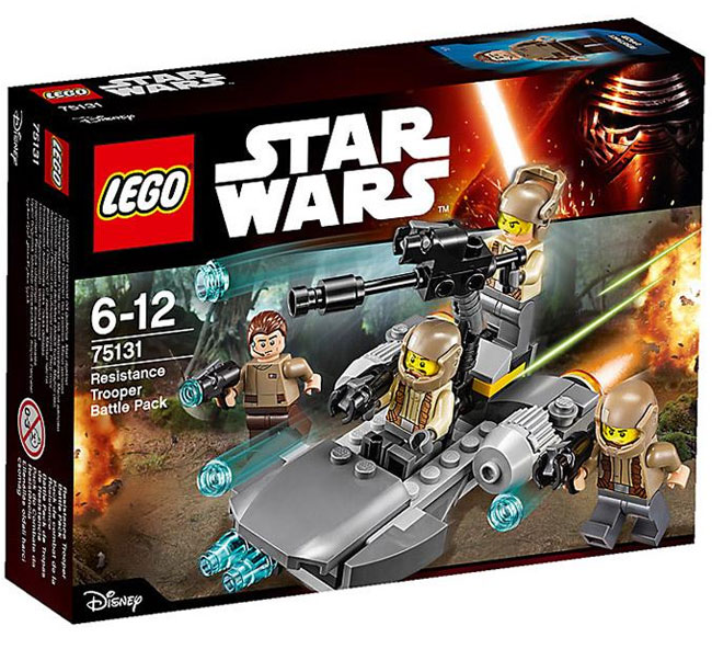 LEGO® kocke STAR WARS™ Resistance Trooper Battle Pack LE75131