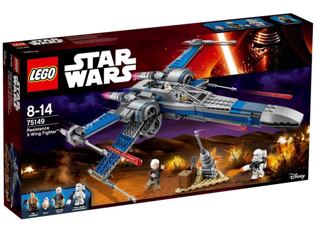 LEGO® kocke STAR WARS™ Resistance X-Wing Fighter LE75149