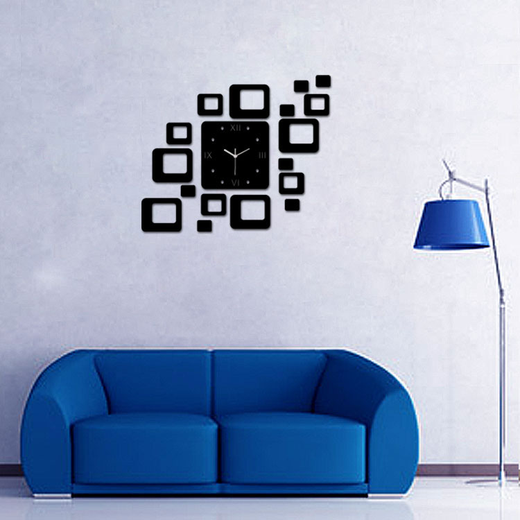 Zidni Sat Sa Zidnom Dekoracijom T4086B - Image 1