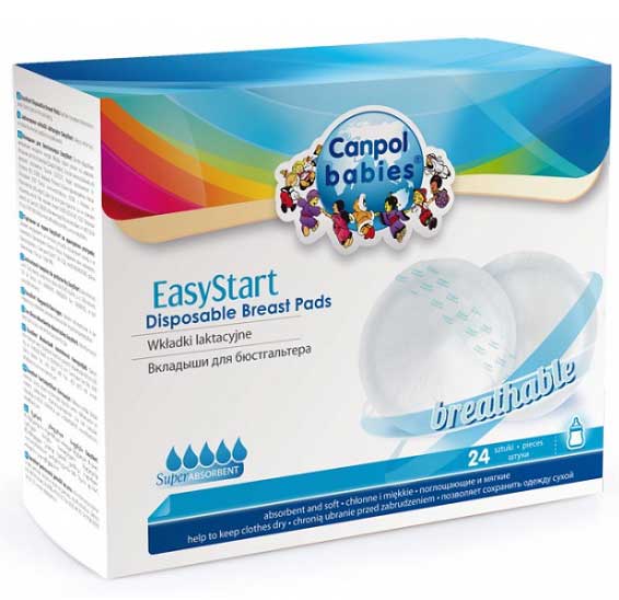 Canpol Ulošci za grudi Easy Start 24 komada 19/601