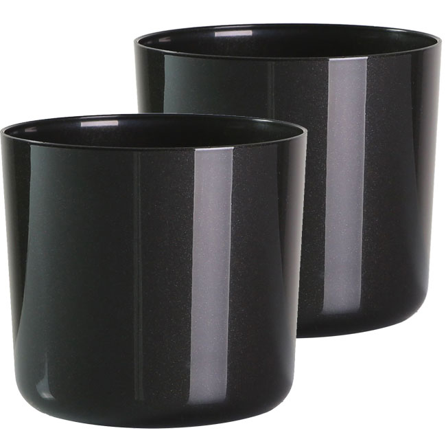 Ukrasne Saksije Alegra 12 Crna 2 komada