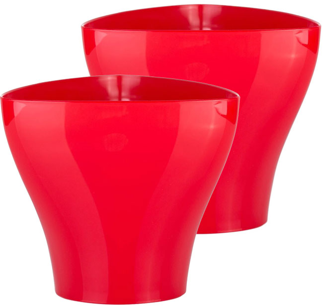 Ukrasne Saksije Hydria 17 Crvena 2 komada