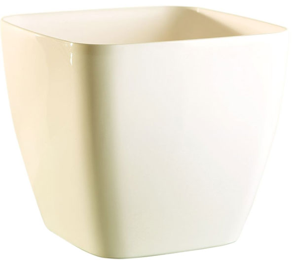 Saksija Queens 16x16 krem