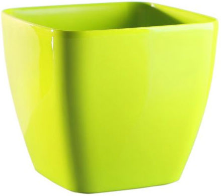 Saksija Queens 16x16 svetlo zelena