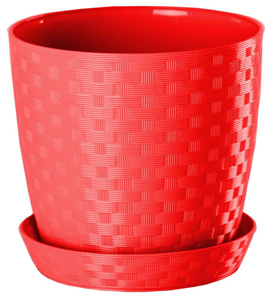 Saksija Stars ratan 25 crvena