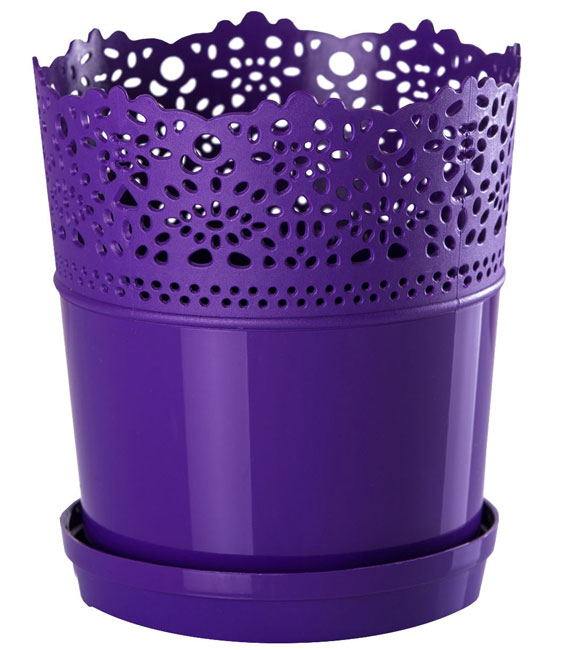 Saksija Dentelle 16 ljubičasta