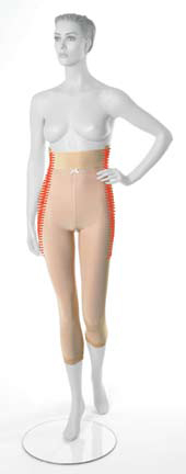 Steznik do pola listova sa rajsferšlusom LGM veličina XL