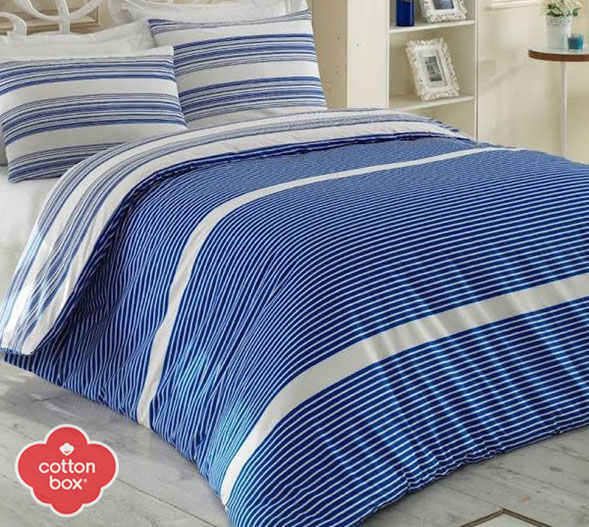 Posteljina Cotton Box Classic Stripe Singl