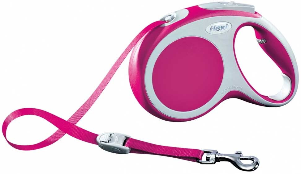Fleksi Vario Povodac za pse M Pink Trixie 12076