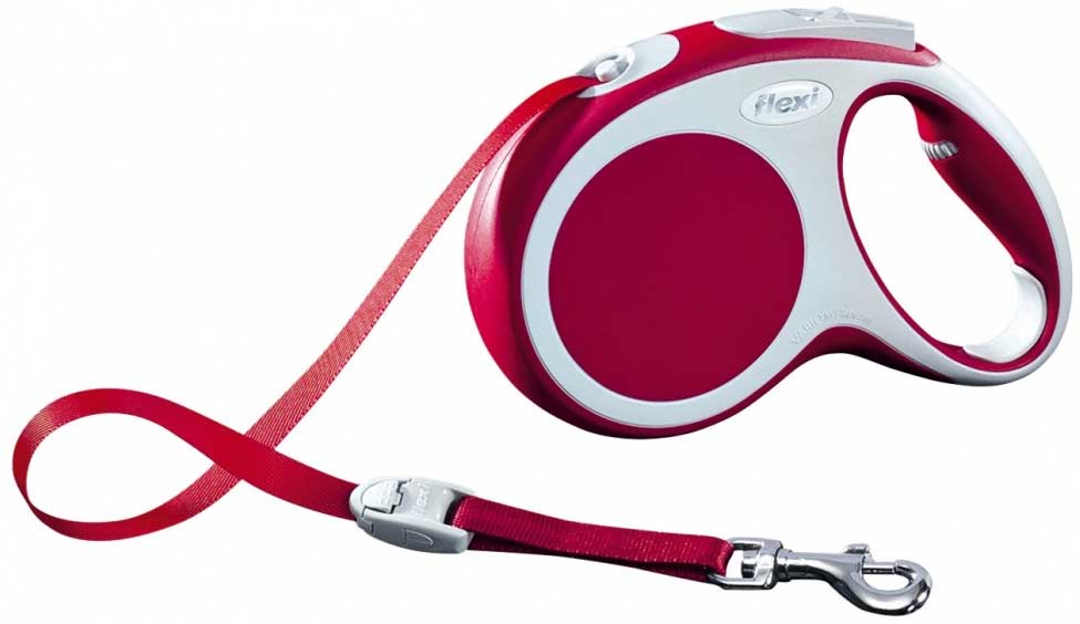 Fleksi Vario Povodac za pse M Red Trixie 12073