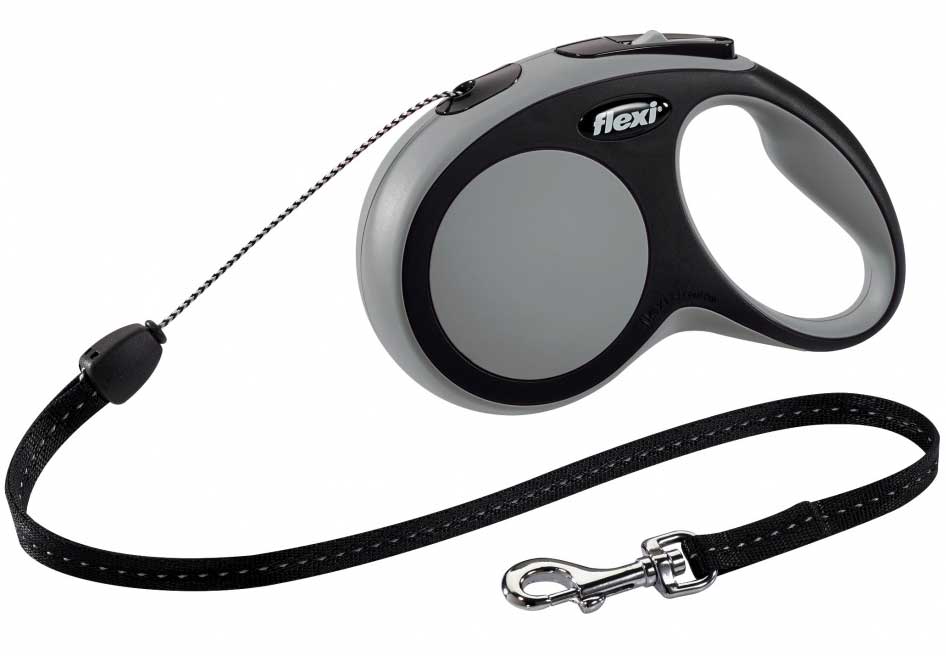 Flexi New Comfort Povodac 8m Grey Trixie 21321 - Image 1