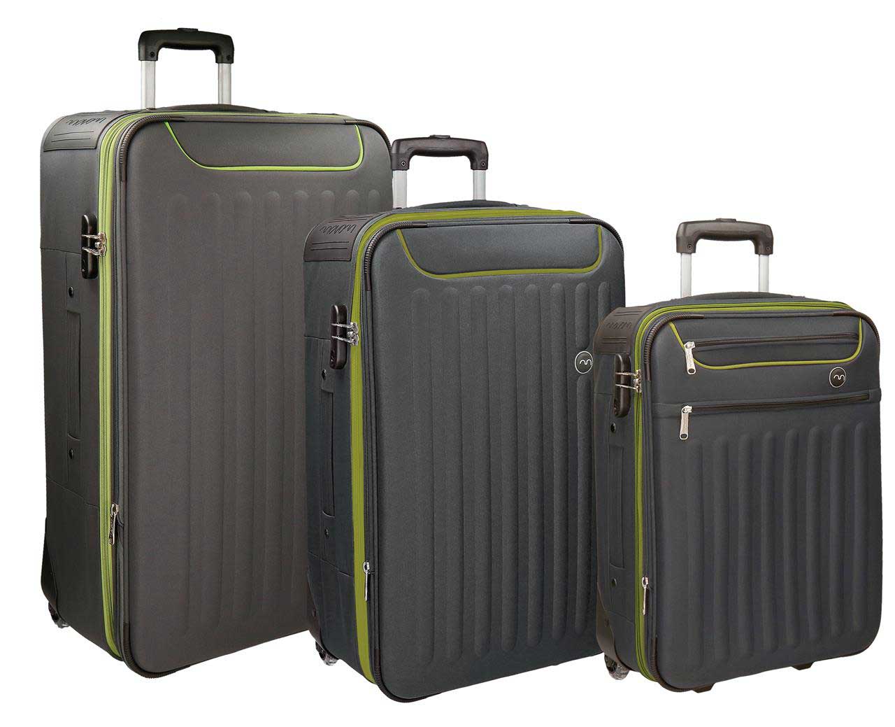 Komplet putnih kofera 55cm 66cm 76cm Movom Brooklyn grey 53.494.52 - Image 1