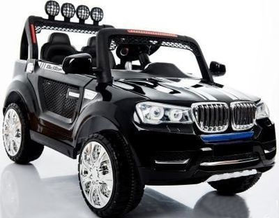 Džip na akumulator dvosed 304 crni