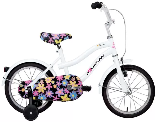 Dečji bicikl City Cruiser Flower Girl 16 bela