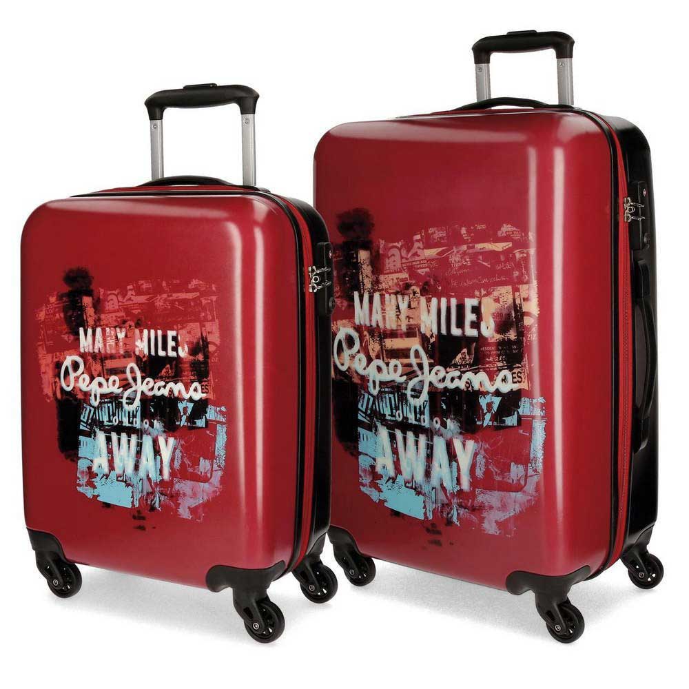  Pepe Jeans Koferi 33L i 64L Many Miles Red 78.219.51