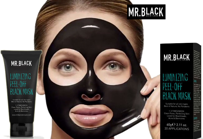 Mr.Black Crna maska za lice