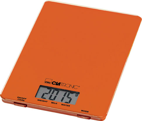 Clatronic Digitalna kuhinjska vaga 5kg KW 3626 Oranž