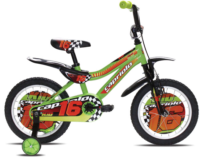 Dečiji bicikl Capriolo Kid 16 zelena 917117-16