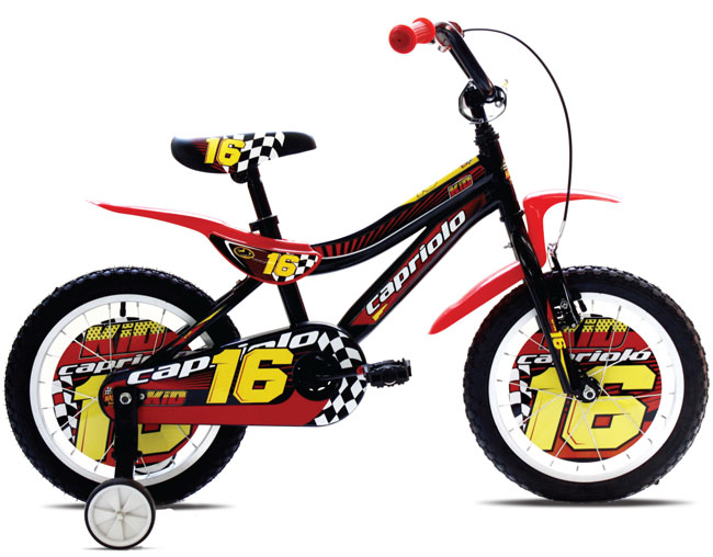 Dečiji bicikl Capriolo Kid 16 crvena 917118-16