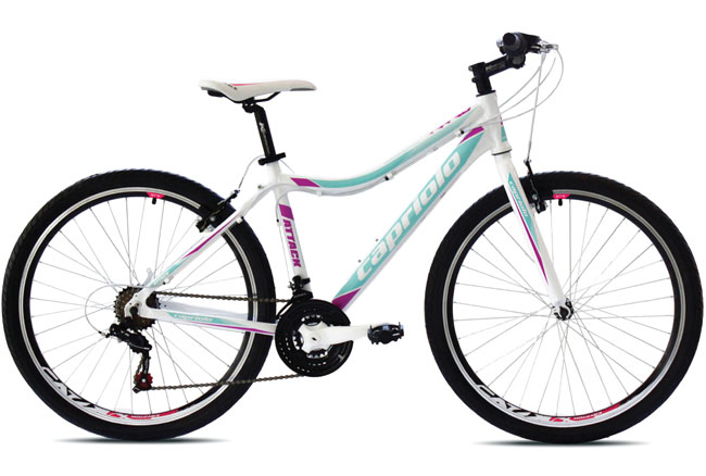 Bicikl Capriolo Attack Lady belo ljubičasto 917566-17