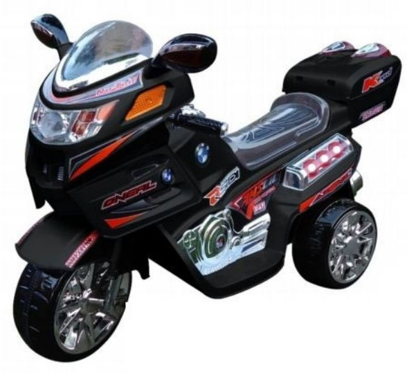 Dečiji motor na akumulator 108 crni