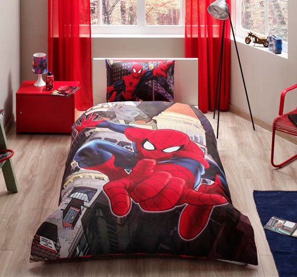 Dečija posteljina Spiderman In City - Image 1