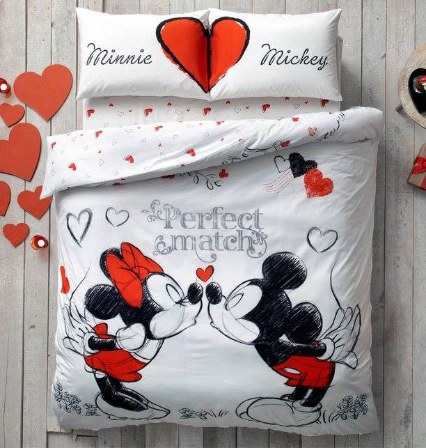 Dupla posteljina Disney Miki i Mini Perfect