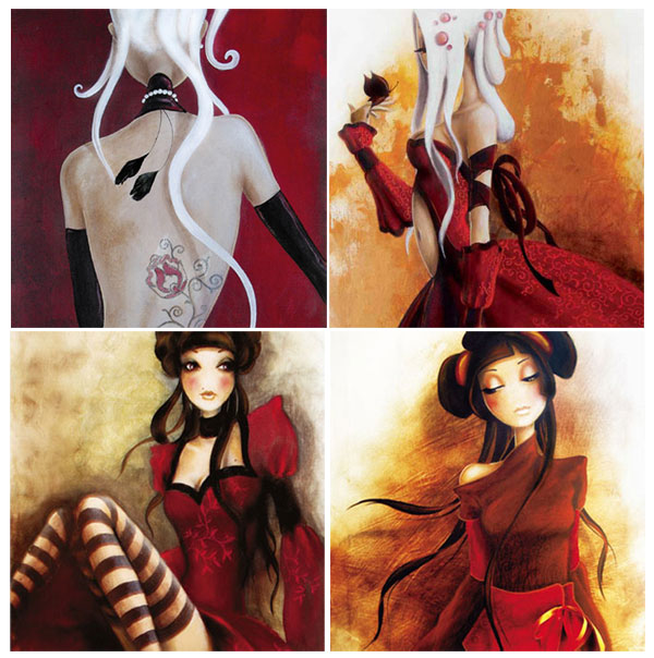 MissTigri mini set 16x16 DA x 4