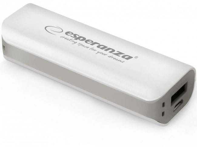 Baterija za mobilne uređaje 2200mAh Esperanza Powerbank EMP103WE