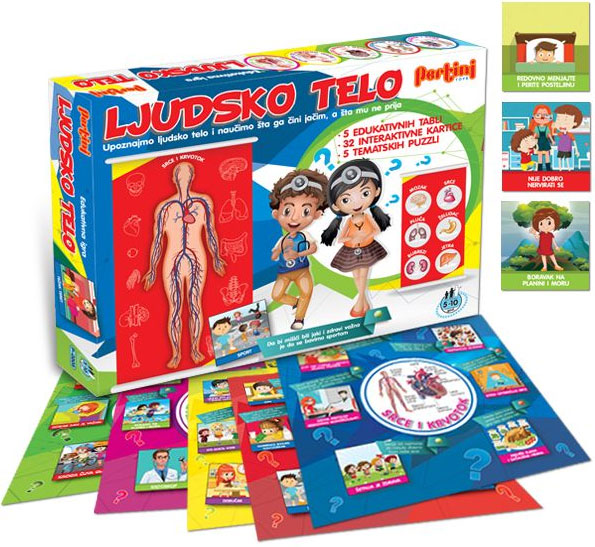 Društvena igra Ljudsko telo P-0325