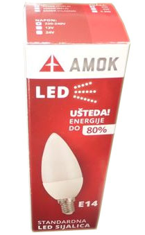 Led sijalica Amok E14 5.5W 4000K 390 lm