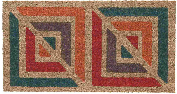 Ekol otirač Tropical četvrtasti 001 33x60