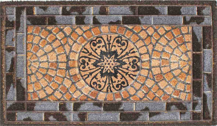 Ekol otirač Wood-Stone Mozaik 45x75