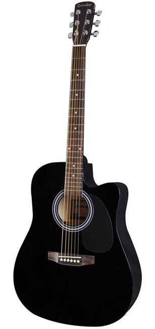 Akustična gitara sa aktivnim ekvilajzerom Grimshaw GSD-60-CEBK