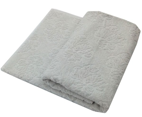 Tac peškir Damask siva 85x150