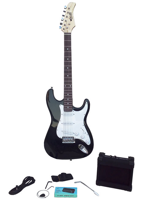 Moller Električna gitara sa pojačalom i opremom Paket CX-SO52 540 - Image 1
