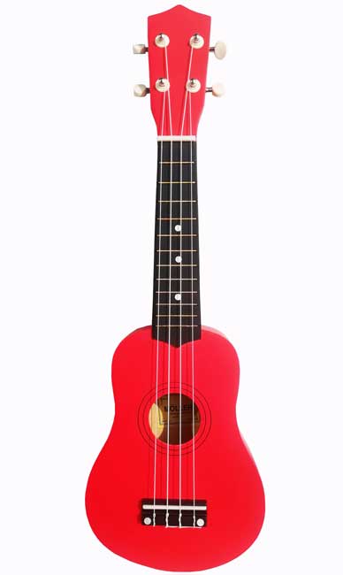 Moller Ukulele Red 285