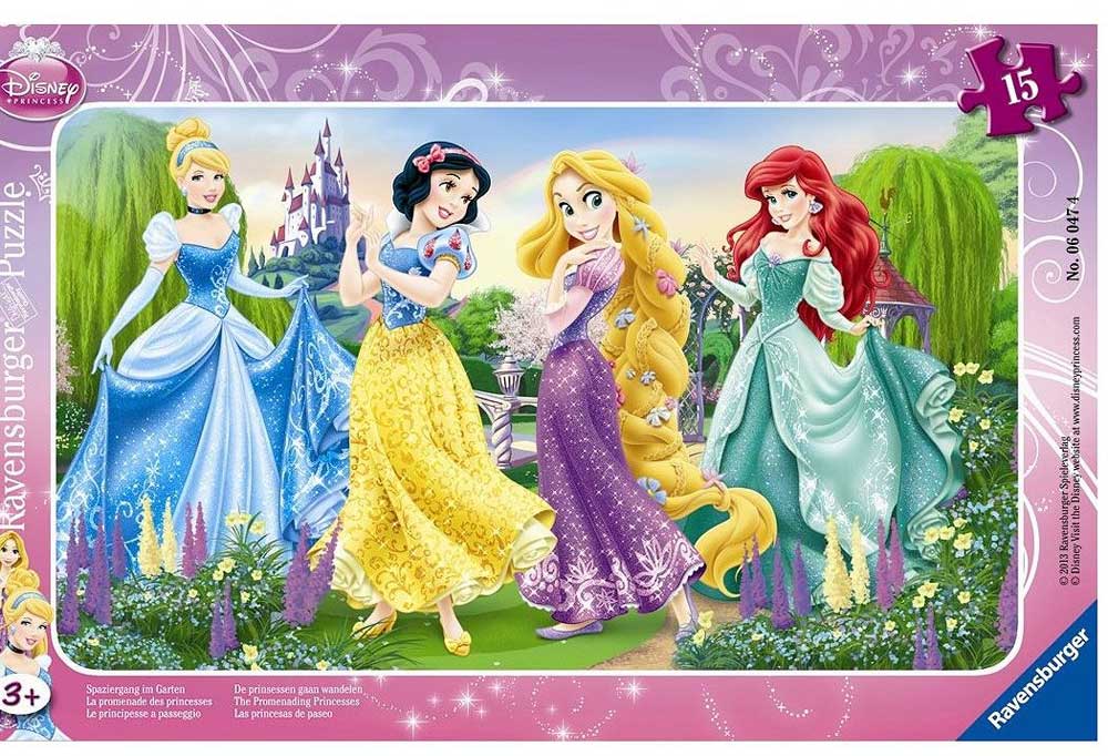 Ravensburger puzzle 15 delove - Dizinjeve princeze 06047