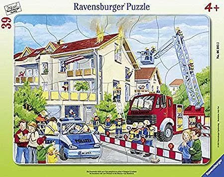 Ravensburger puzzle 39 delova - Vatrogasci u akciji 2 06393
