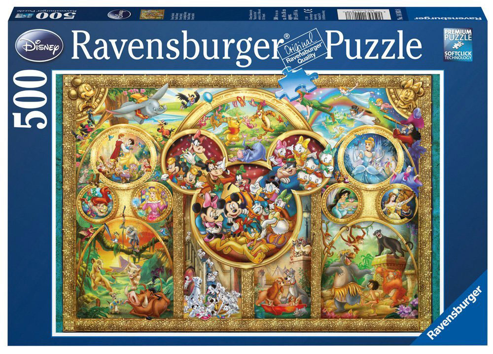 Ravensburger Slagalica 500 delova - Disney Family