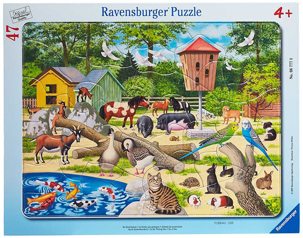 Ravensburger puzzle 47 delova -  Životinje u prirodi 06777