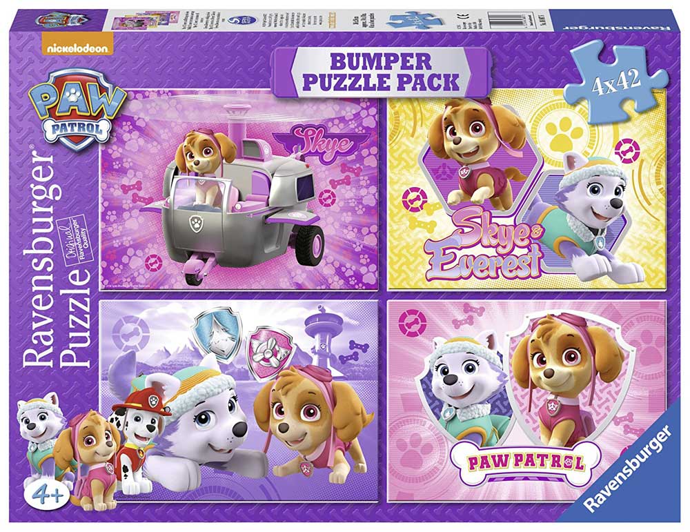 Ravensburger puzzle 4x42 delova -  Paw Patrol 06887