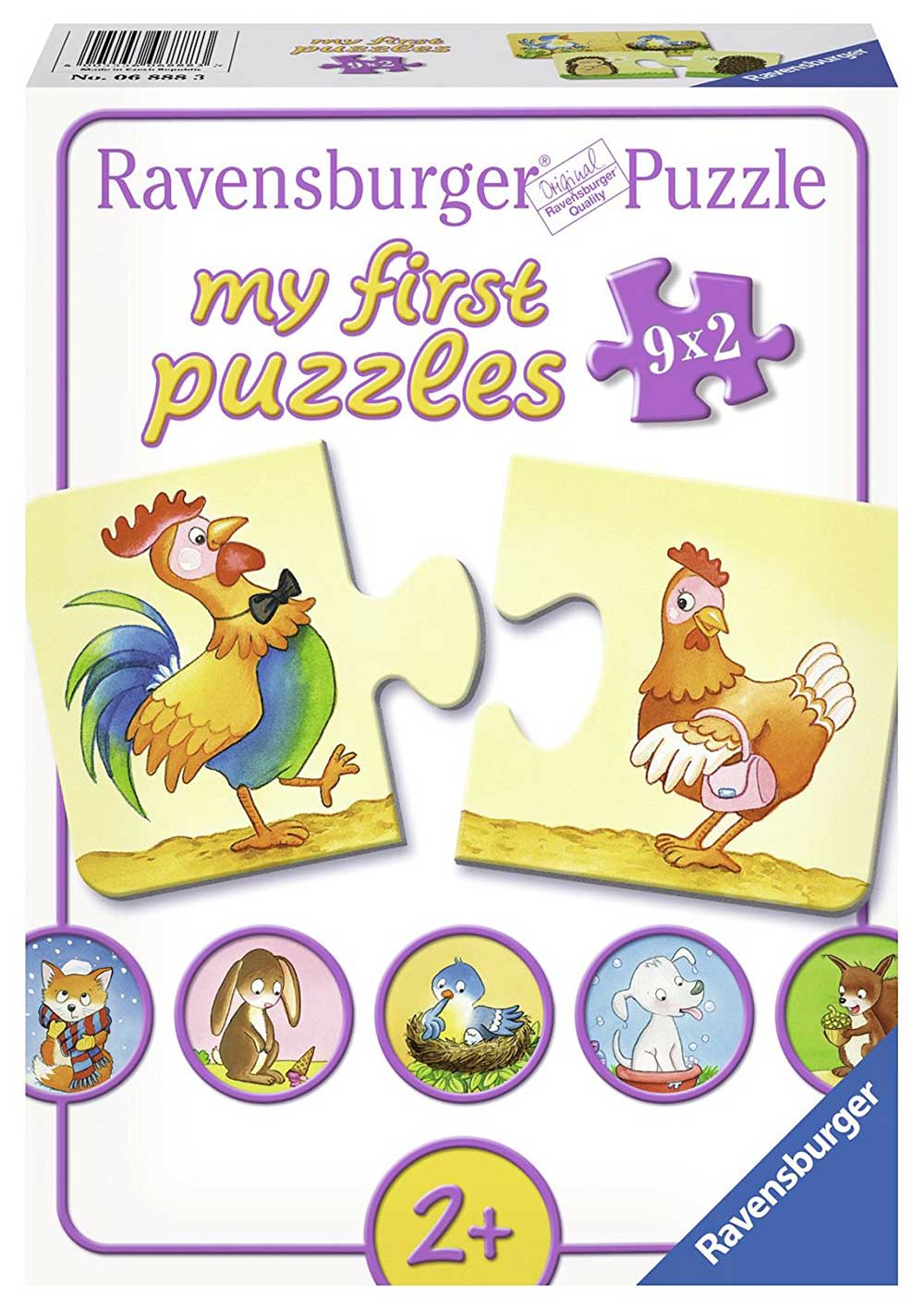 Ravensburger puzzle 9x2 delova -  9 u 1 puzzle  06888