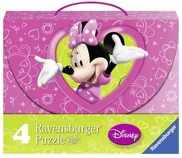 Ravensburger puzzle 122 dela - Mini Maus koferčić 07283