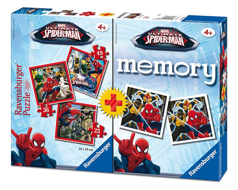 Ravensburger puzzle 110 delova - Spiderman Memory 07359