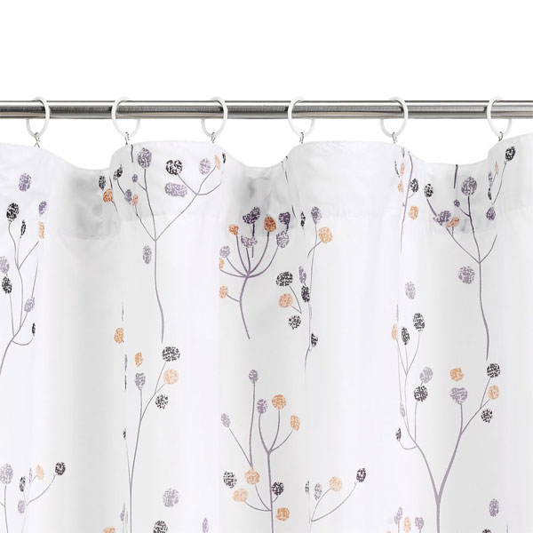 Zavesa Aurora 1x140x245 mikro siva-bež 