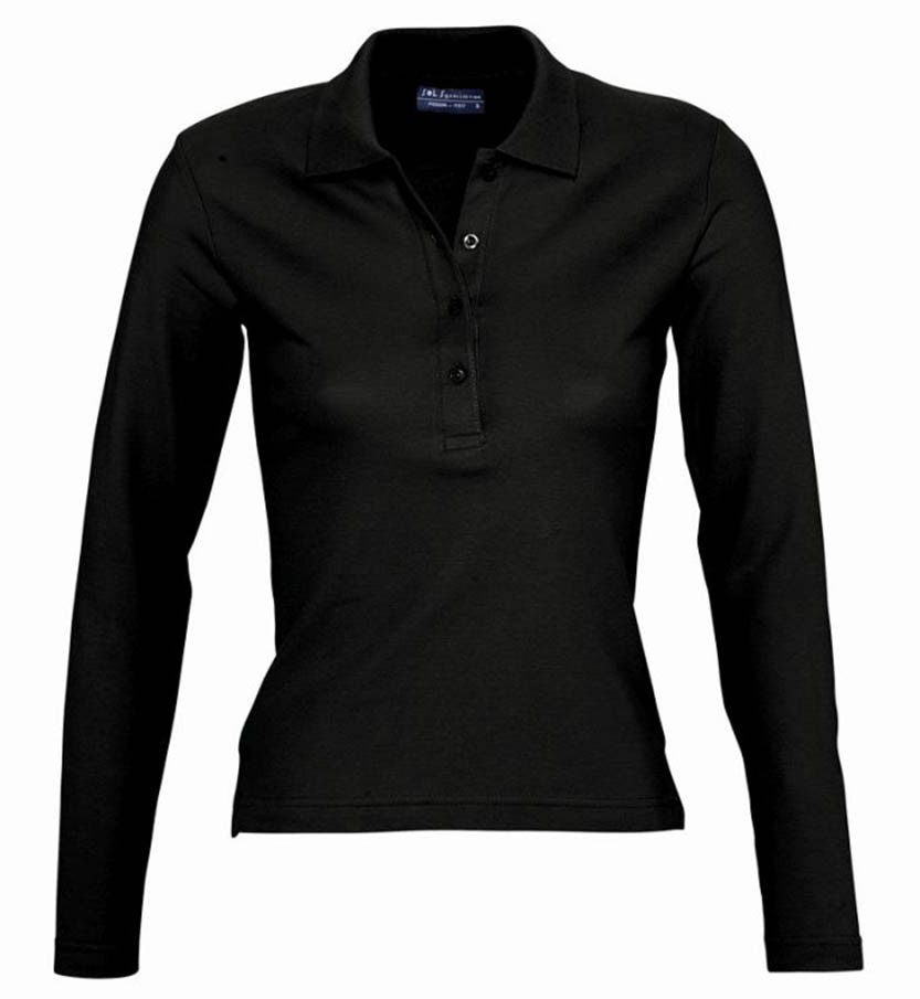 Ženska majica sa dugim rukavima Sols Podium Black vel. L 11317